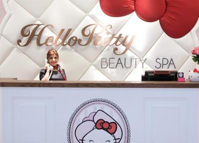 مرکز ماساژ و زیبایی با تم هلو کیتی در دبی ، آرامشی بچگانه برای بزرگسالان