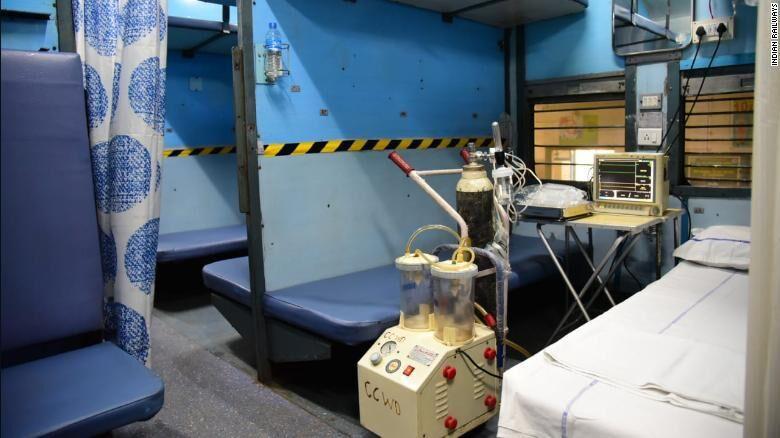 شبکه ریلی هند تبدیل به بیمارستان می گردد