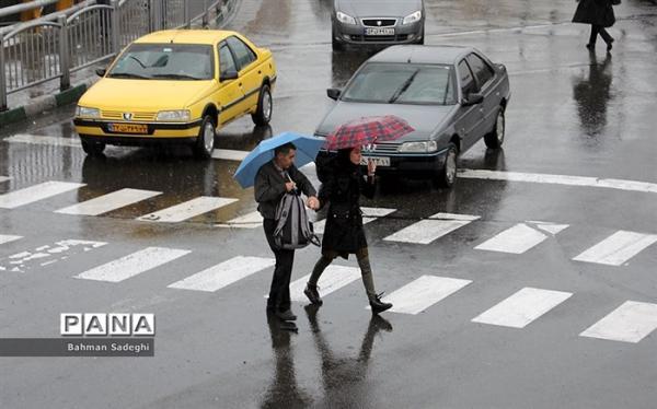 بارش باران در 13 استان