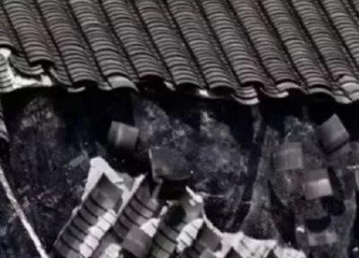 گرما سقف یک موزه تاریخی را ذوب کرد